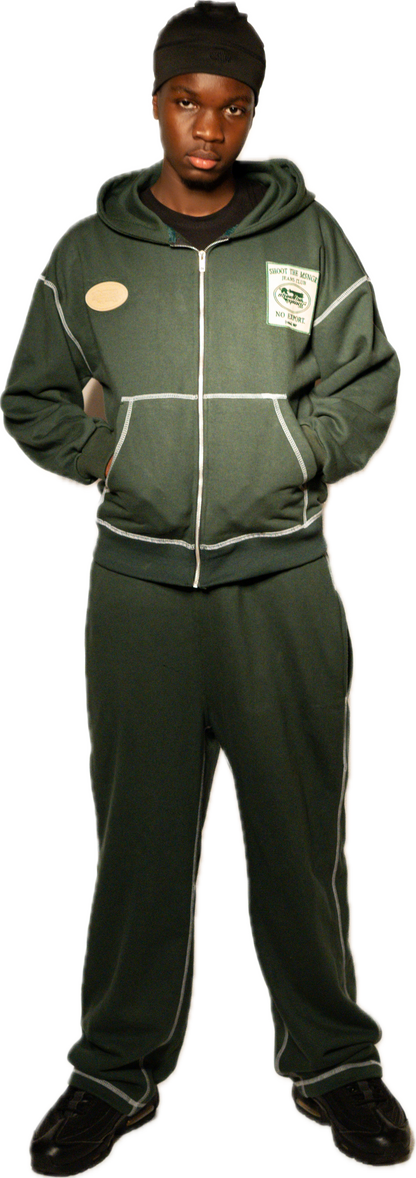 Wimbledon Green Lounge Tracksuit